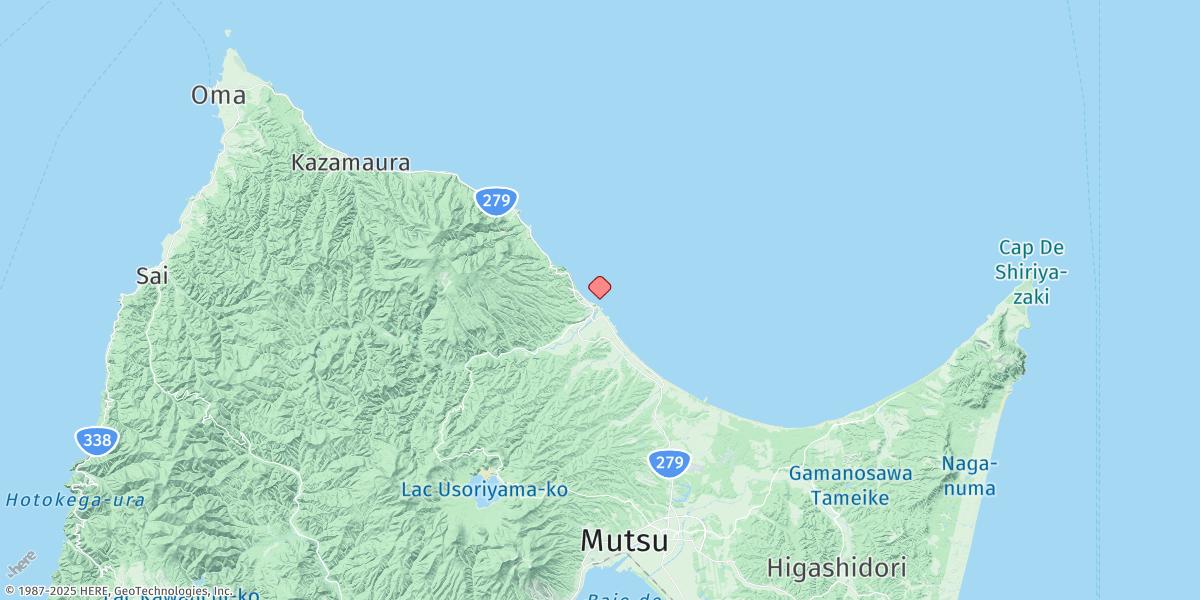 Map of Ohata