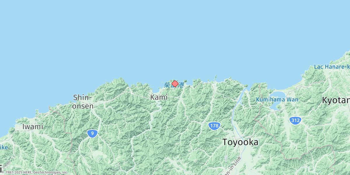 Map of Shibayama