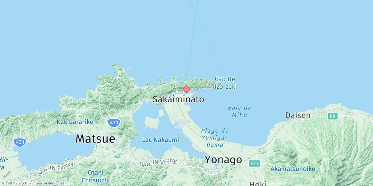 Map of Sakai