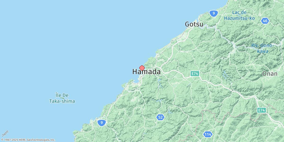 Map of Hamada