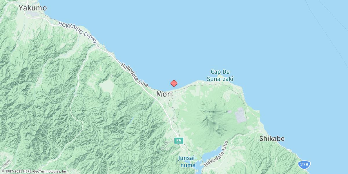 Map of Mori Ko