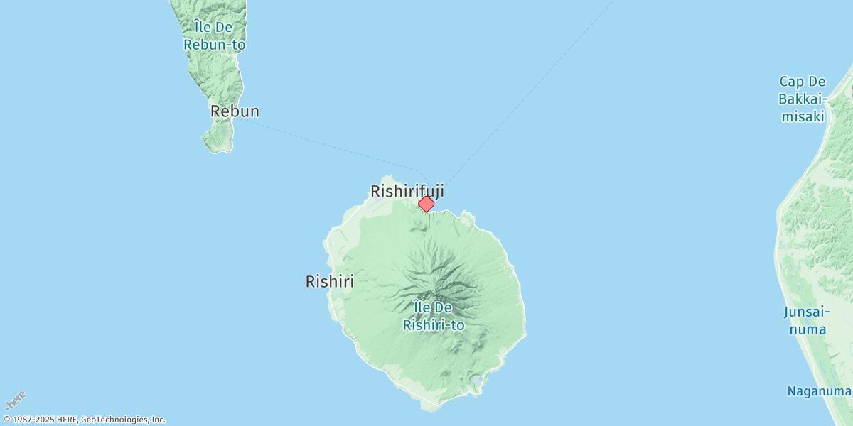 Map of Oshidomari Wan