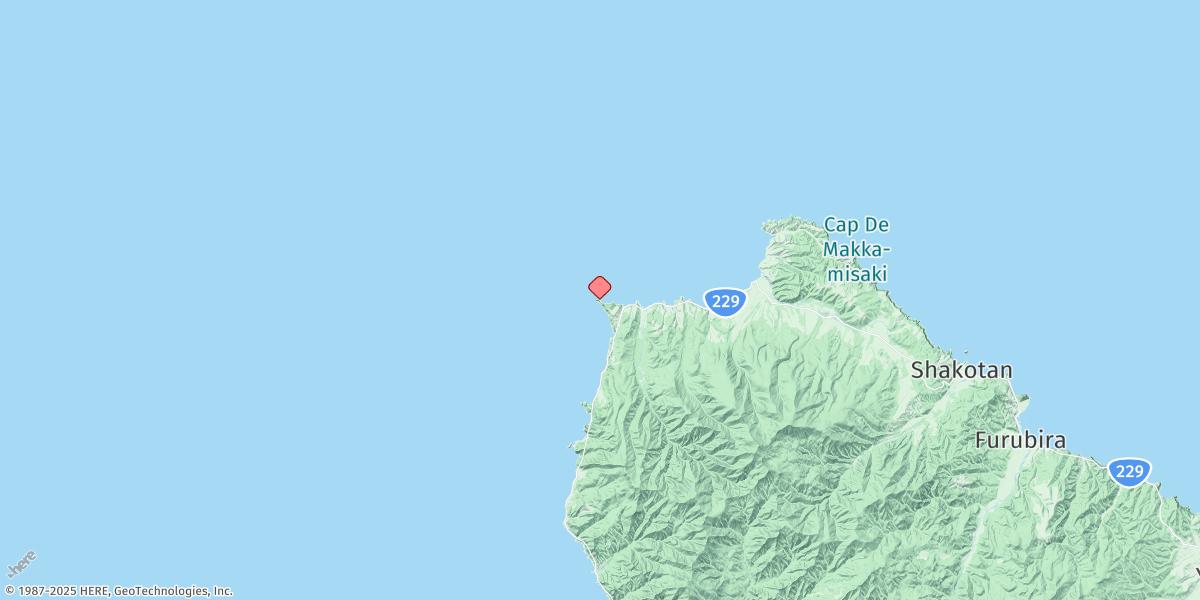 Map of Kamui Misaki