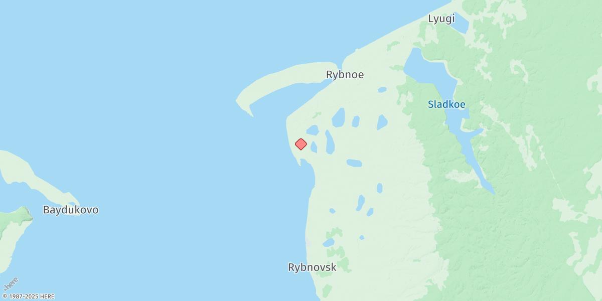 Map of Tamlevo