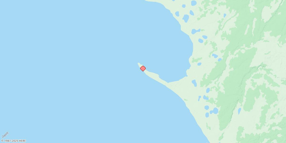 Map of Cape Tuik