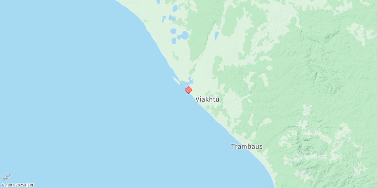 Map of Viyakhtu Bay