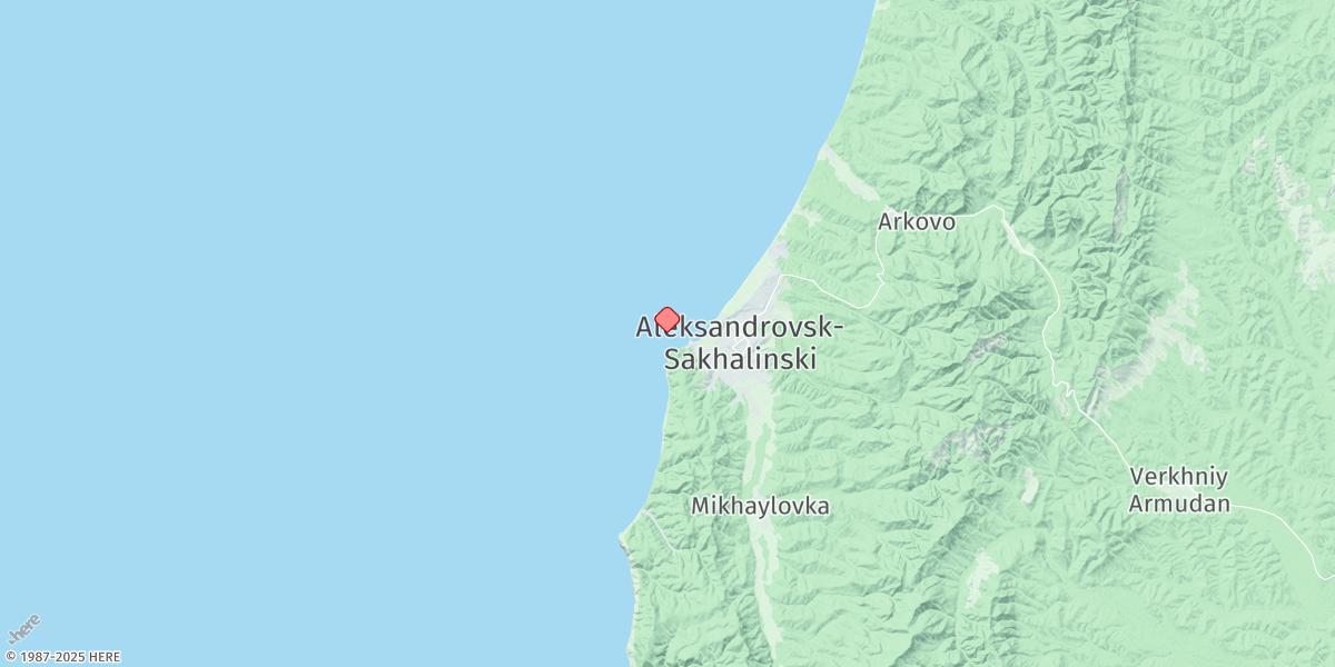 Map of Reyd Aleksandrovskiy