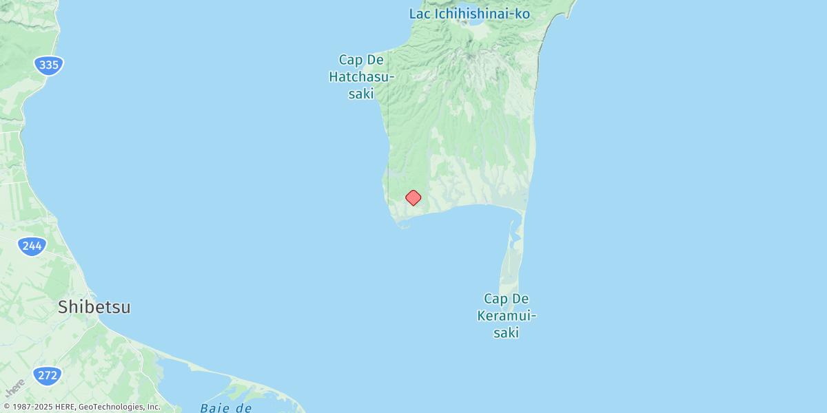 Map of Tomari Wan