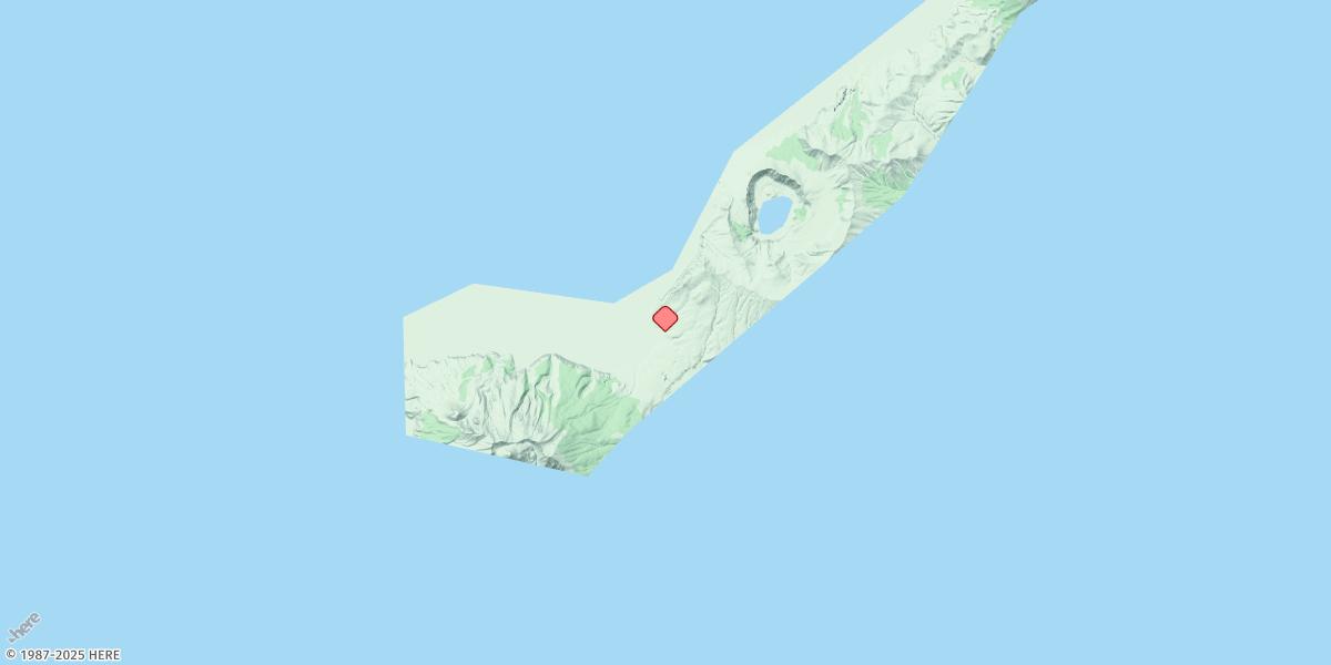 Map of Shimushiru Wan