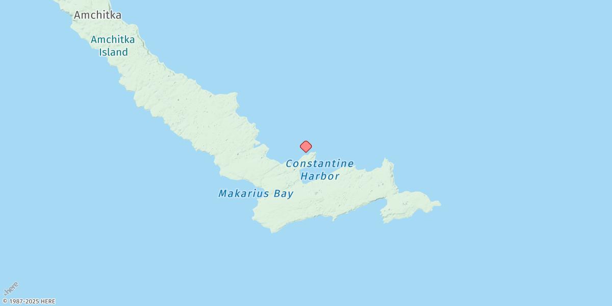 Map of Constantine Harbour