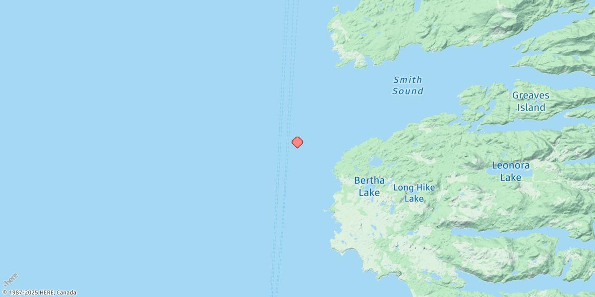 Map of Egg Island