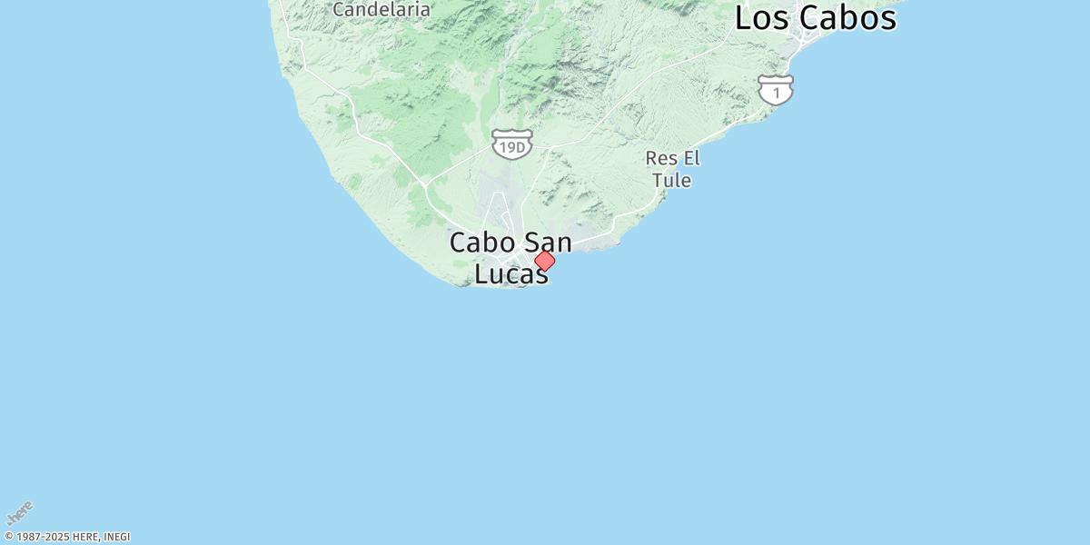 Map of Cabo San Lucas