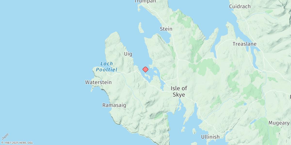 Map of Loch Dunvegan