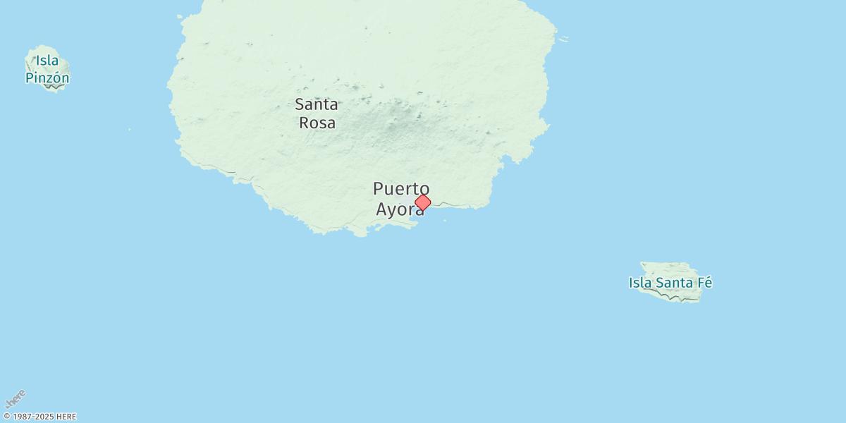 Map of Santa Cruz