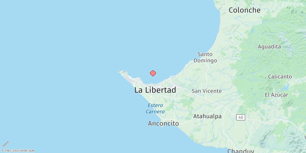 Map of La Libertad