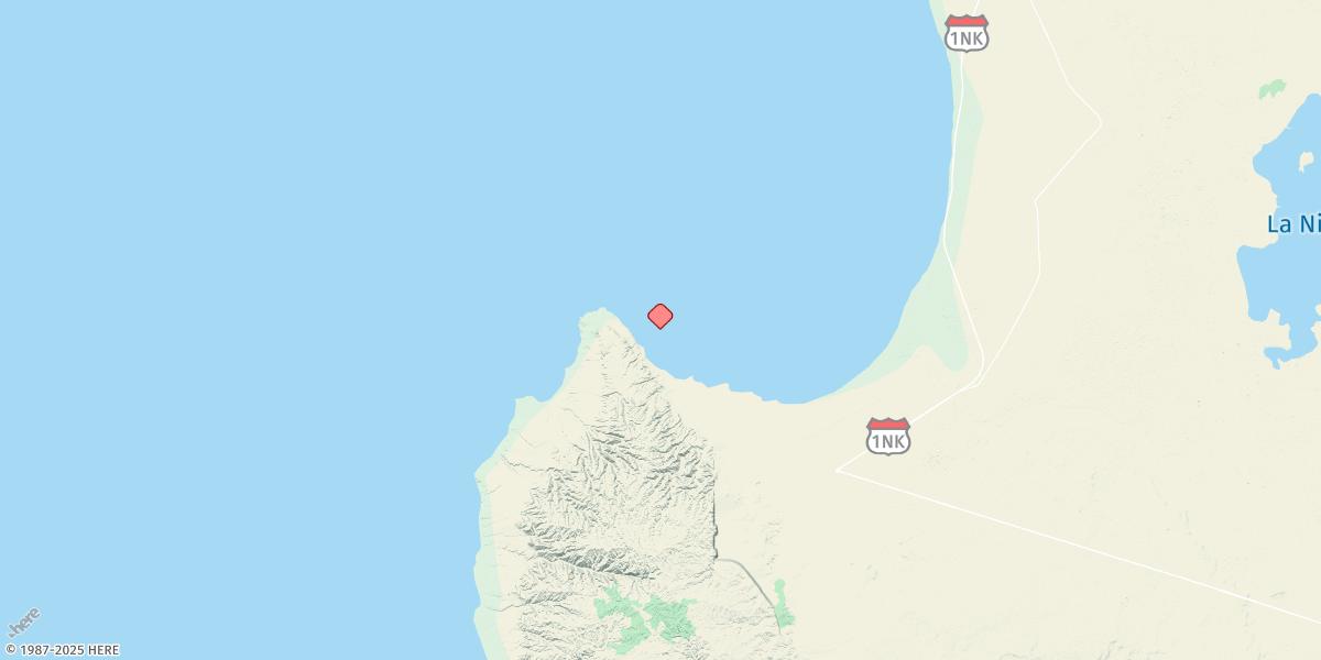 Map of Puerto Bayovar