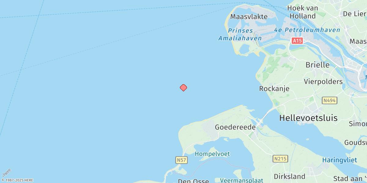 Map of Haringvliet 10