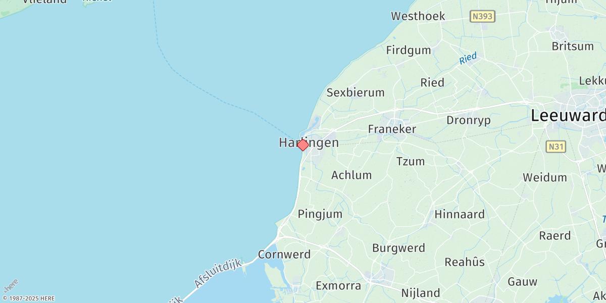 Map of Harlingen