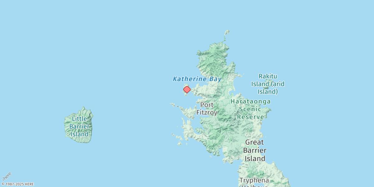 Map of Nagle Cove