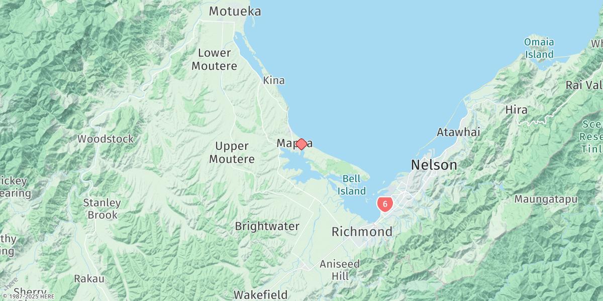 Map of Mapua
