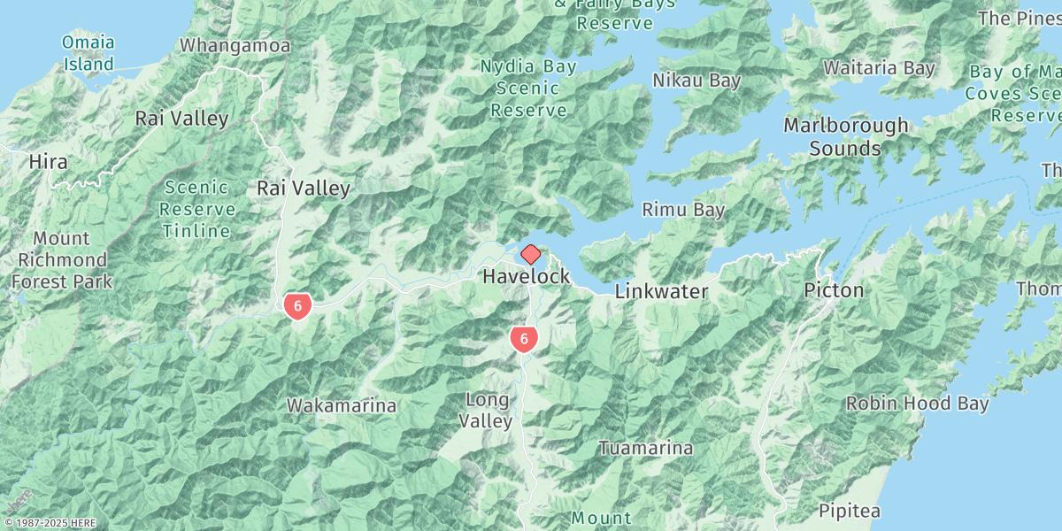 Map of Havelock
