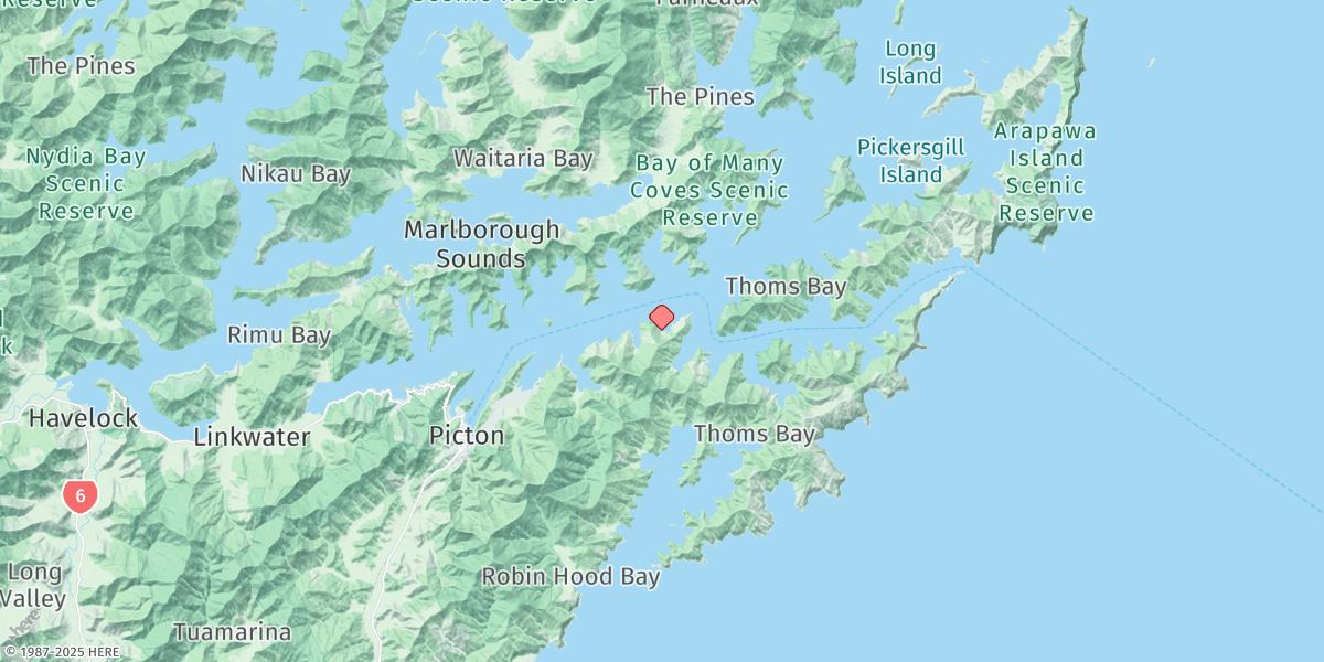 Map of East Bay