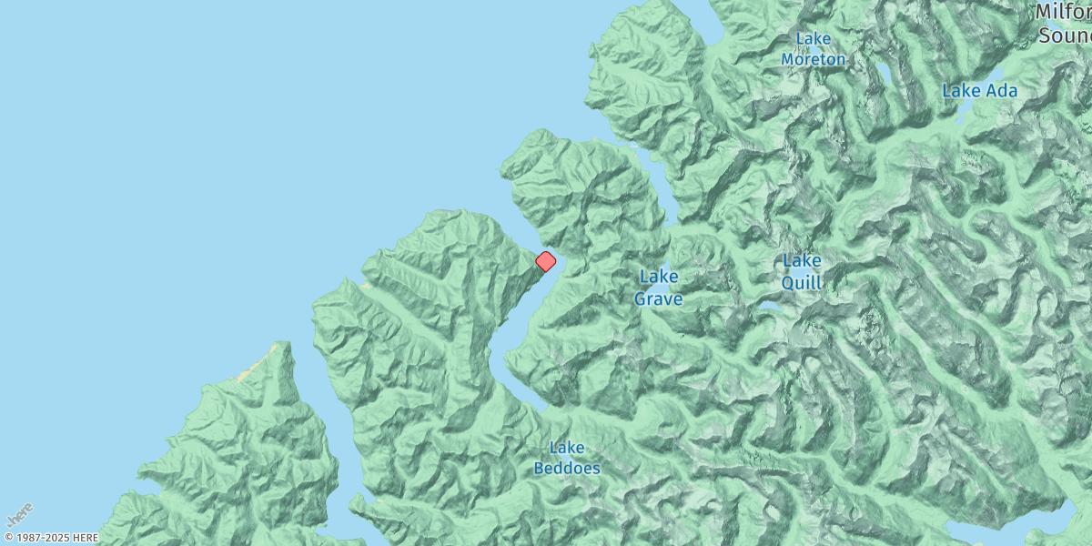 Map of Bligh Sound