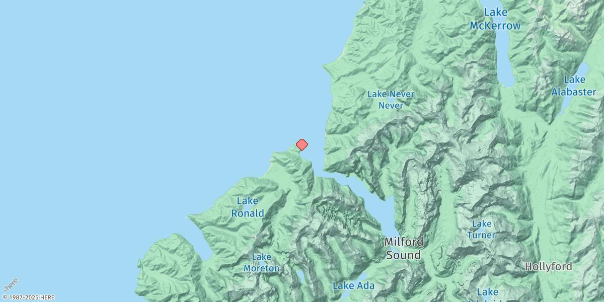 Map of Anita Bay