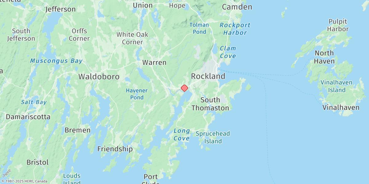 Map of Thomaston