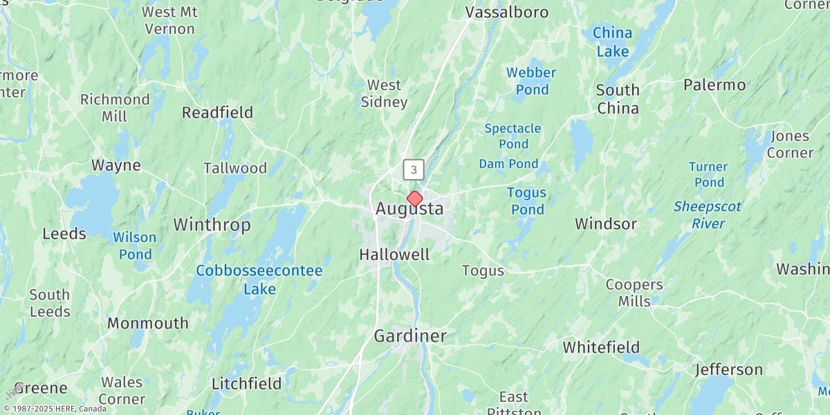 Map of Augusta (Mcrr Bridge)