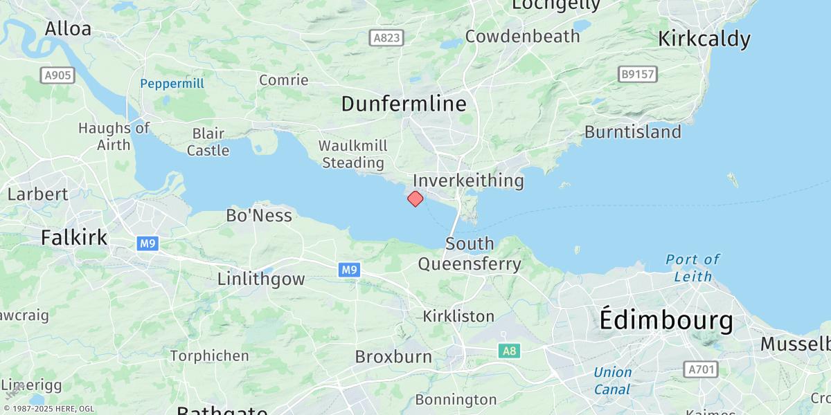 Map of Rosyth