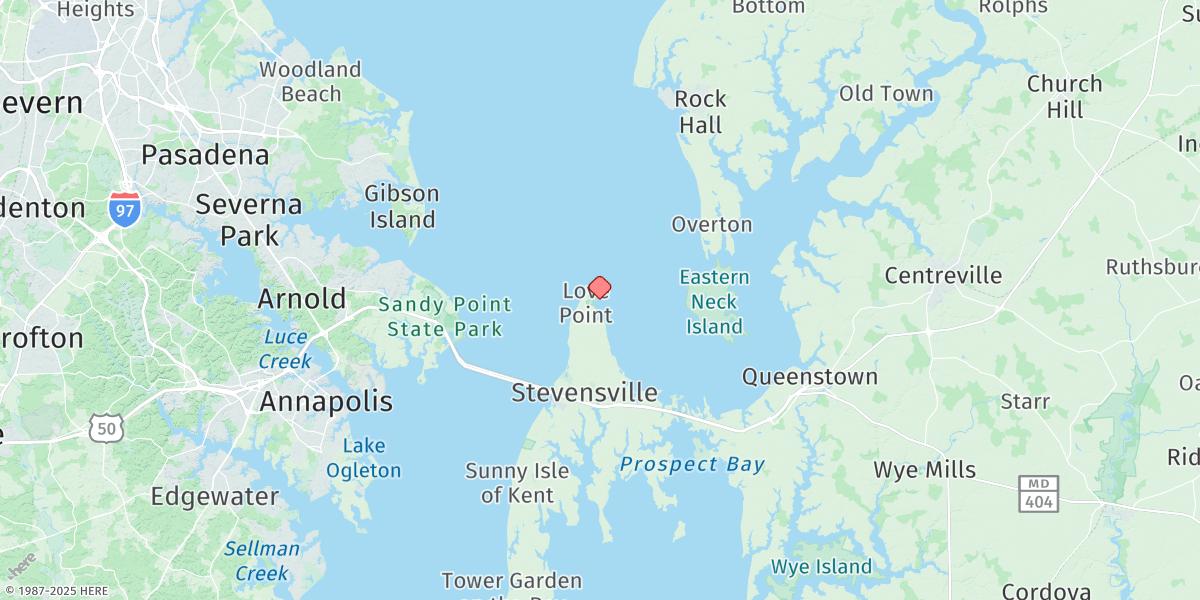 Map of Love Point