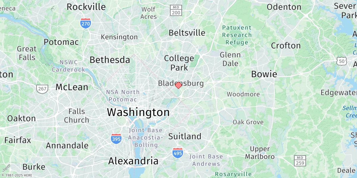 Map of Bladensburg, Md.