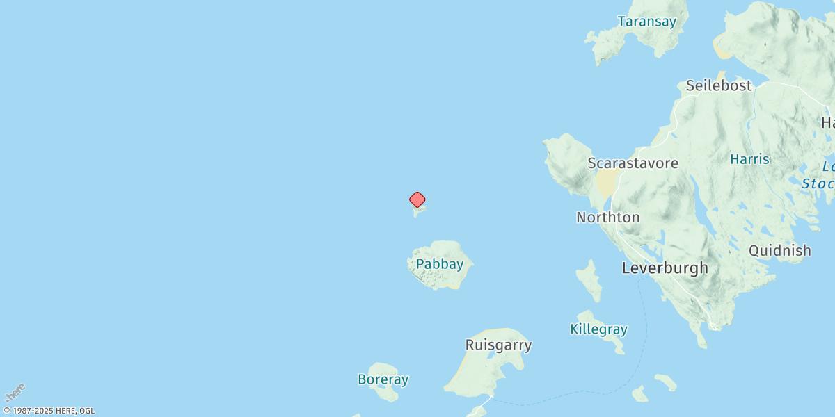 Map of Shillay