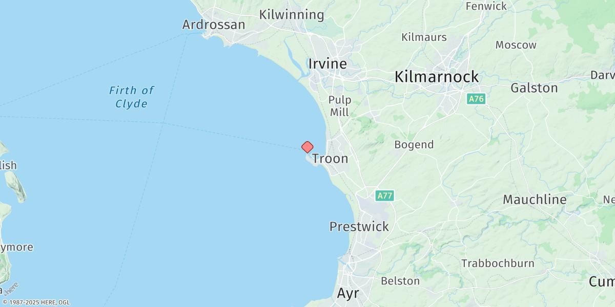 Map of Troon