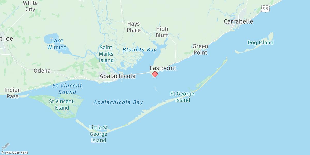 Map of Cat Point