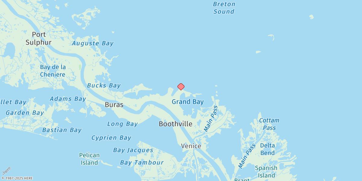 Map of Grand Bay
