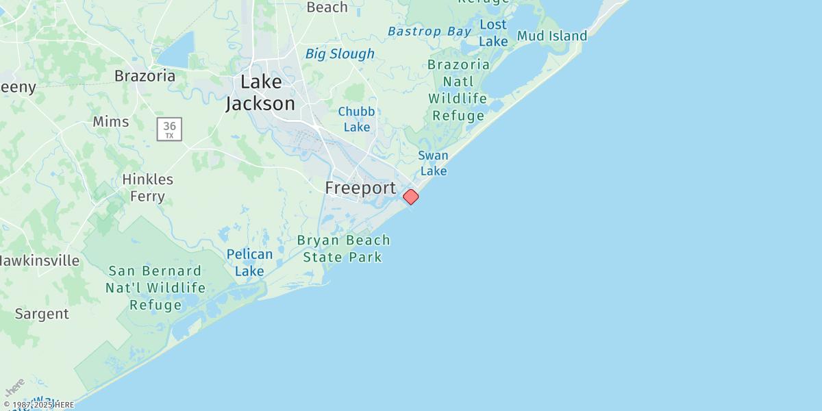 Map of Freeport Spip (Ocean)