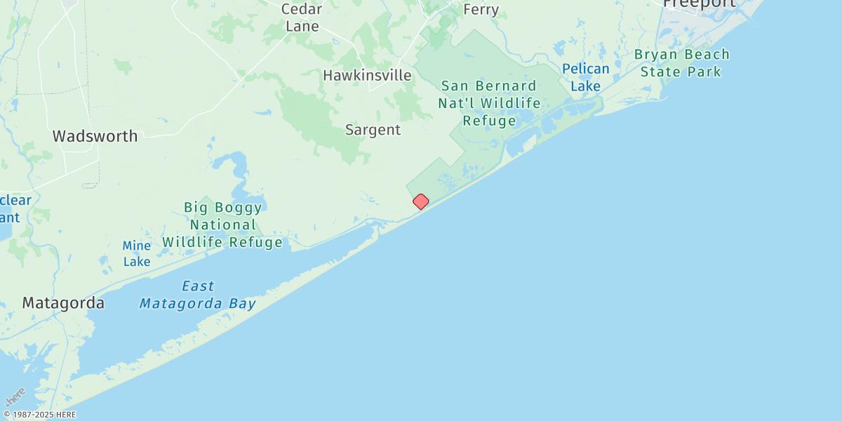 Map of Sargent, Icww