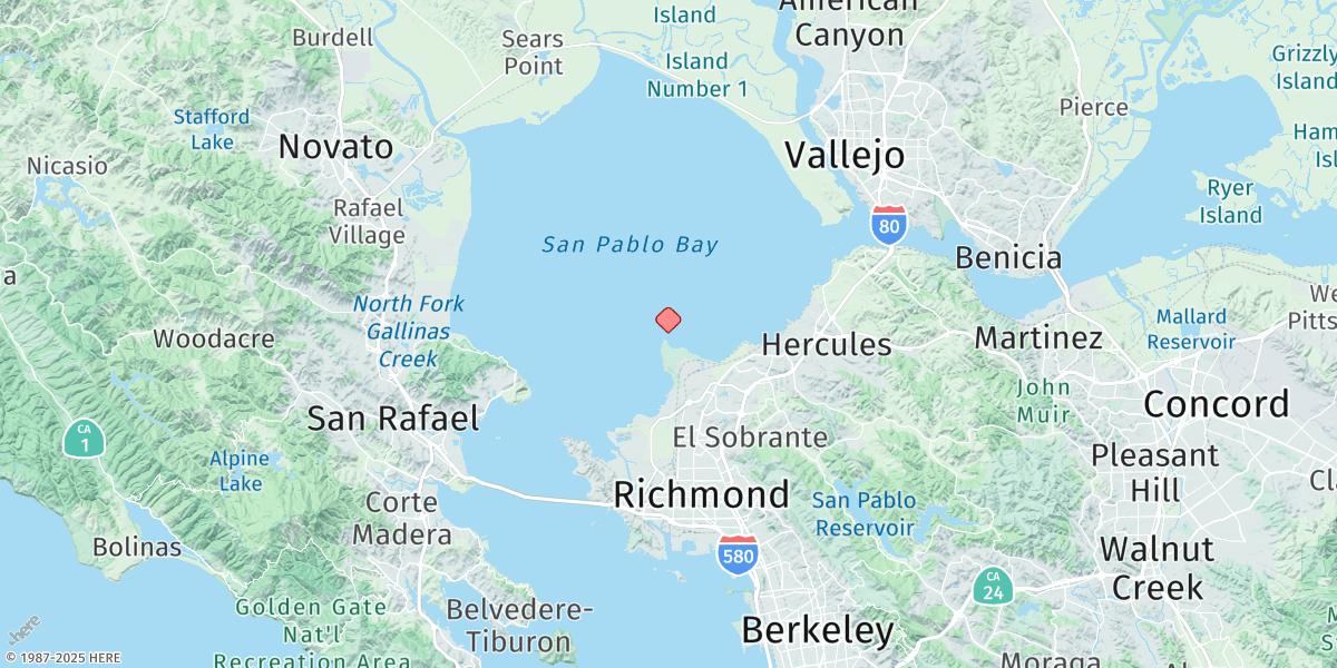 Map of Pinole Point