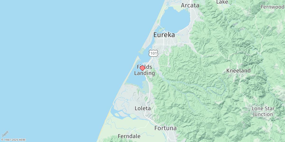 Map of Fields Landing