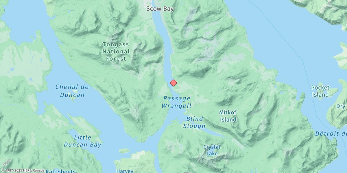 Map of Papke's Landing
