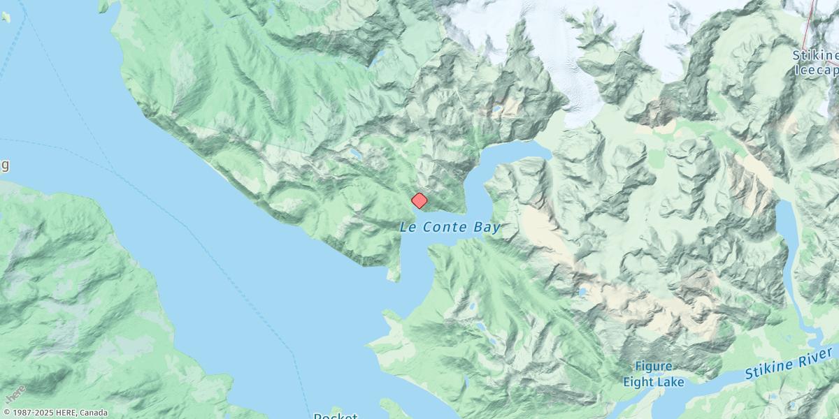 Map of Leconte Bay