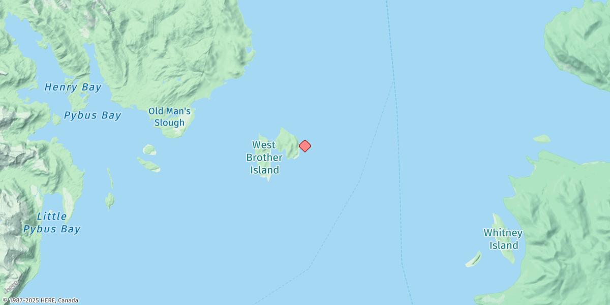 Map of The Brothers