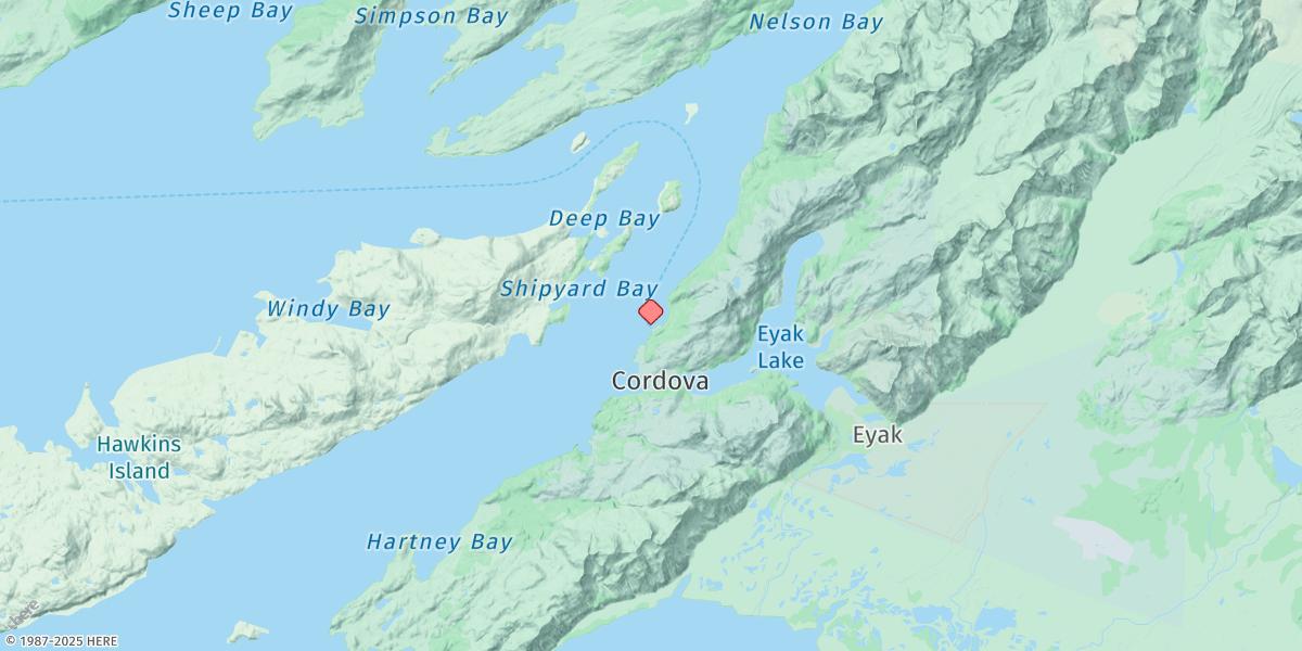 Map of Cordova