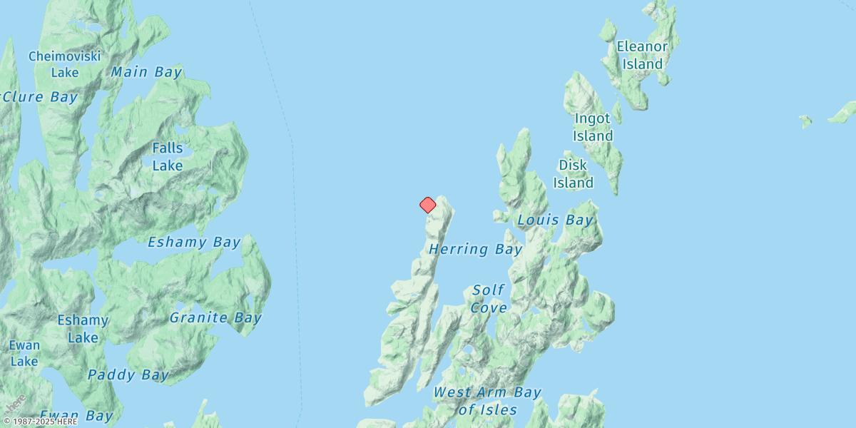 Map of Herring Point