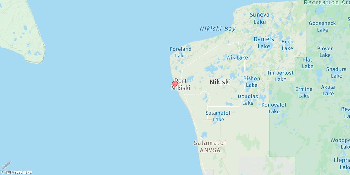 Map of Nikiski
