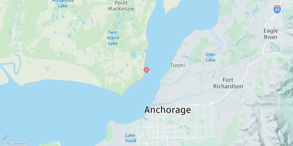 Map of Port Mackenzie