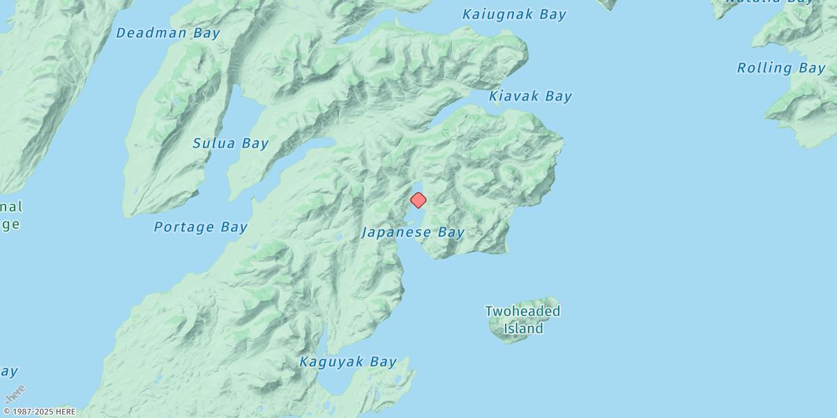 Map of Japanese Bay