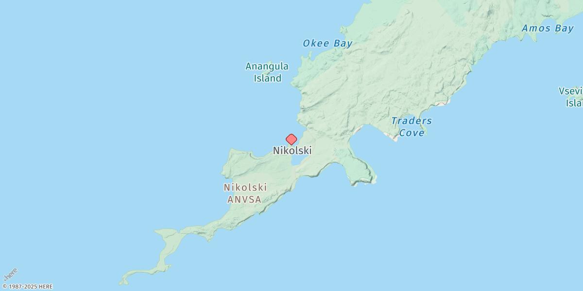 Map of Nikolski